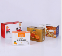 彩色博鱼平台 水果，食品礼盒包装